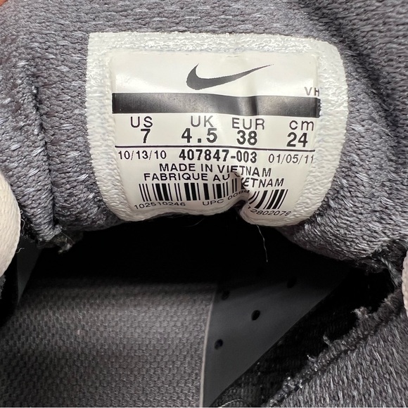 Nike Women's Size 7 Dual Fusion ST Running Sneakers Shoes Gray Pink - Picture 8 of 9